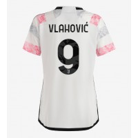 Juventus Dusan Vlahovic #9 Replica Away Shirt Ladies 2023-24 Short Sleeve